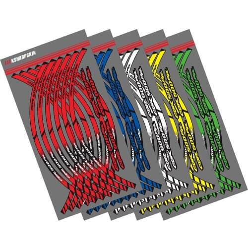 New motorcycle rim reflective rim sticker decorative inner rim decal 12 stripe for HONDA CBR500RR cbr 500rr CBR 500RR