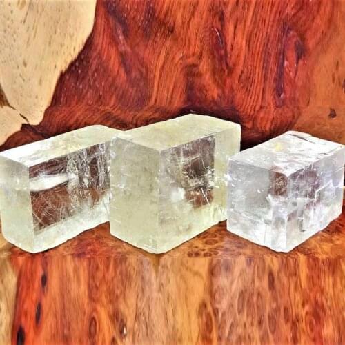 Optical Calcite (1 Pc) Raw Iceland Spar Natural stones and Minerals Healing stones