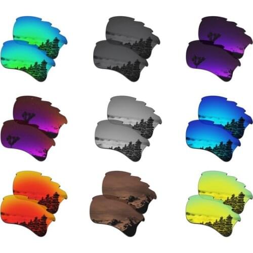 SmartVLT Polarized Replacement Lenses for Oakley Flak Jacket XLJ Vented Sunglasses - Multiple Options