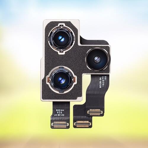 FIXBULL Back Rear Camera For iphone 7 8 Plus X Xr XS 11 Pro Max Back Camera Rear Main Lens Flex cable Flash Module Sensor parts