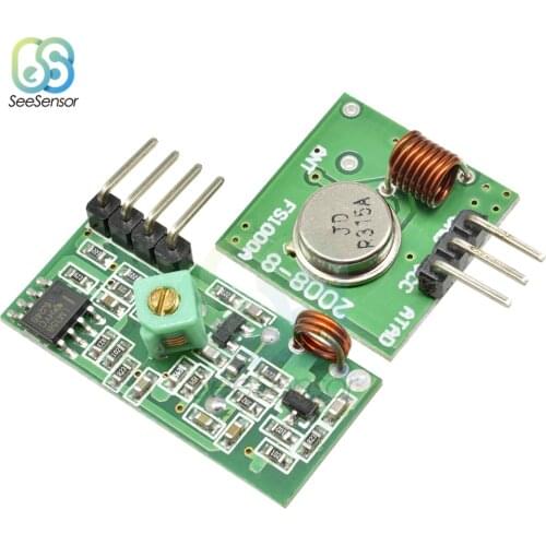 315Mhz/433Mhz RF Transmitter and Receiver Module Wireless Link Kit for ARM/MCU WL for arduino Diy Kit
