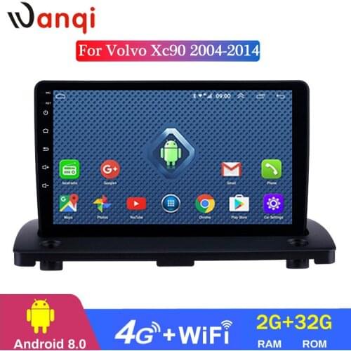 4G Lte All Netcom RDS Car GPS Navigation for 2004-2014 Volvo XC90 Radio Multimedia Player Bluetooth Mirror Link WiFi NO DVD 1DIN
