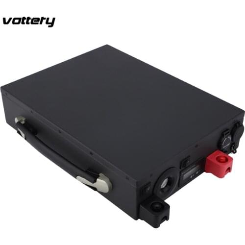 Vottery 12v Battery Pack 100ah Lithium ion Phosphate 12.8v Lifepo4 BMS +10A Charger Solar Engine Boat Inverter Subwoofer Camping