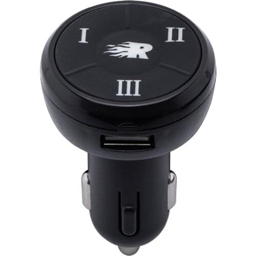 Cigarette lighter USB Car Charger with remote control used for exhaust cutout remote control
