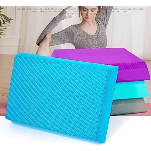 Balance Pad Board TPE Yoga Mat Stability Cushion Exercise Trainer Anti-slip for Training WHShopping