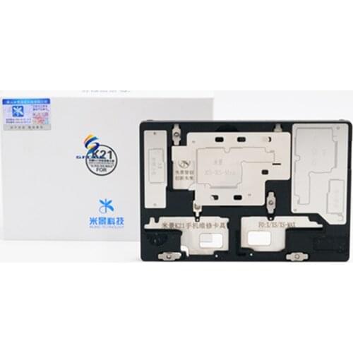 MJ K21 PCB Holder Fixture For iPhone X/XS/XS MAX Micro Soldering Repair Station Fixing Phone Repair Tools