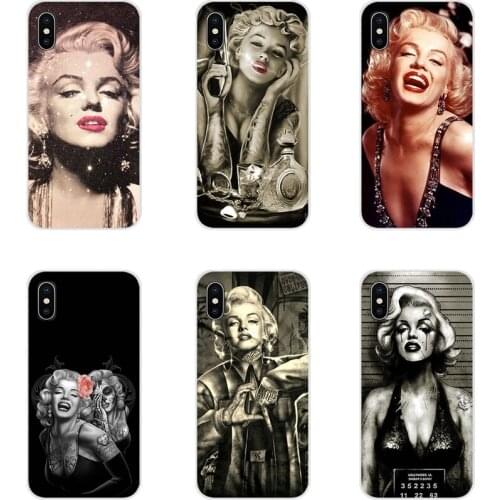 For Apple iPhone X XR XS 11Pro MAX 4S 5S 5C SE 6S 7 8 Plus ipod touch 5 6 Accessories Phone Cases Covers Sexy Marilyn Monroe