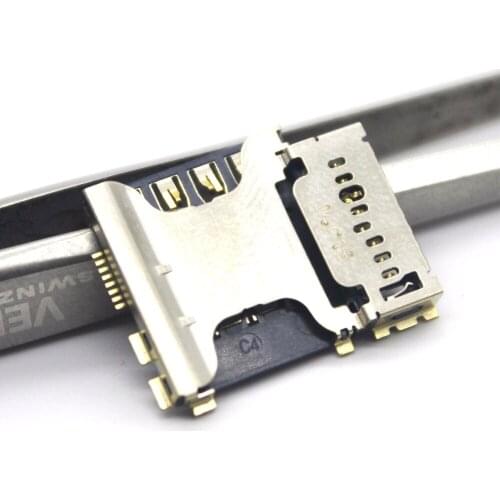 For Samsung Galaxy Core i8260 Plus G350 SIM Card Reader Slot Tray Holder Socket Parts Sim tray Sim reader