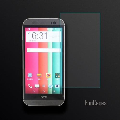 Screen Protector For HTC One M8 M8s 5.0 inch Tempered Glass For HTC One M8 M8s 2.5D Curved Edge Protective Film Full Coverage