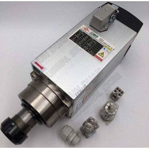 Changsheng 4.5KW 6hp 220V ER32 2-20mm range AC Spindle Motor Air Cooled 18000RPM for CNC Advertising Engraving machine Router