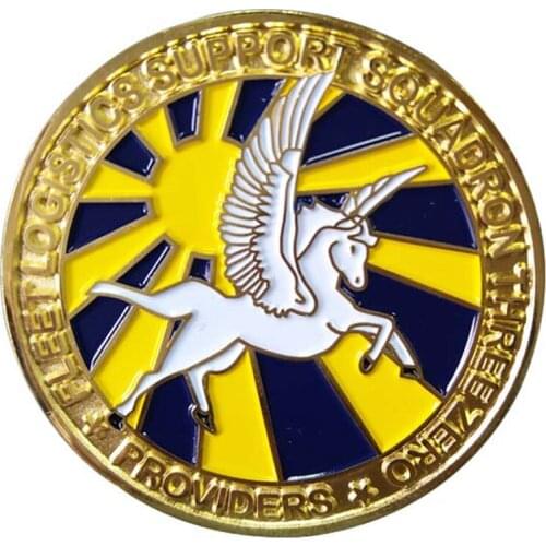 There are great discounts on electroplated gold die cast angel horse coins