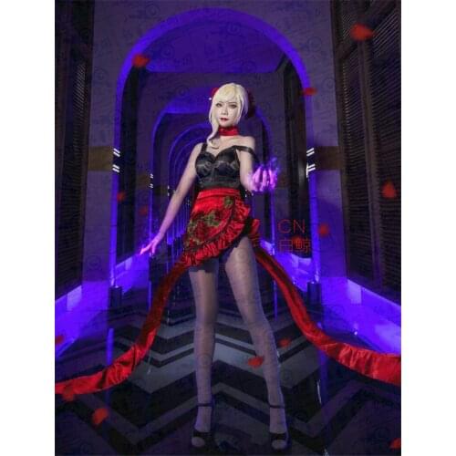 Evelynn Cosplay LOL Evelynn cosplay costume The widow maker cosplay costume cosplay dress costume made customized