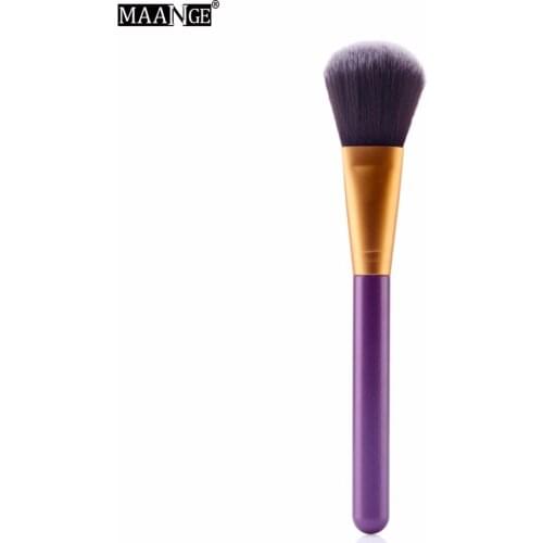 MAANGE 1Pcs Powder Blush Makeup Brushes Tools Soft Hair Pro Cosmetic Concealer Blending Countour Cream Make Up Beauty Brush Tool