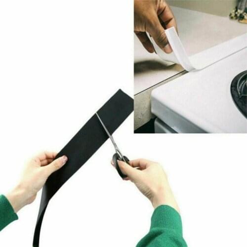 Kitchen Silicone Stove Counter Gap Cover Heat Resistant Mat Oil Dust Water Seal Easy Clean Spills Between Counter R
