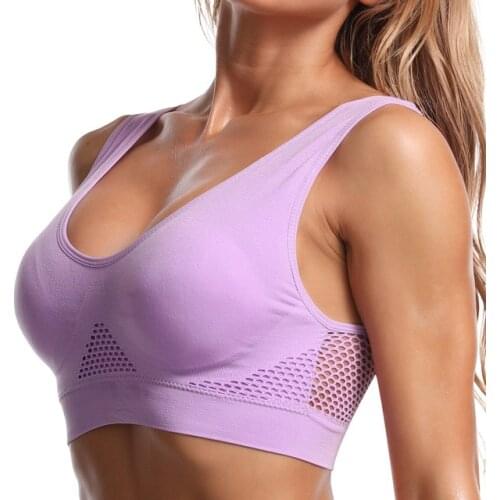 2021 Hot 5D TH Latex Wireless Contour Breathable Underwear Sport Yoga Running Bra M-4XL Outdoor Activities Fitness Sports Bras