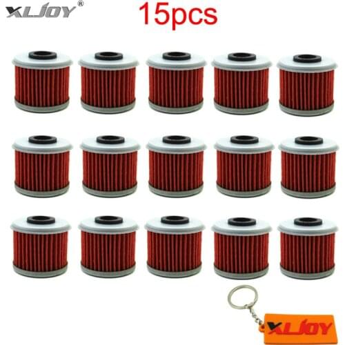 15x Oil Filter For Honda CRF450X CRF450R CRF250X CRF250R CRF150R CRF150F CRF 150F 150R 150RB 250R 250X 450R TRX450R TRX450ER
