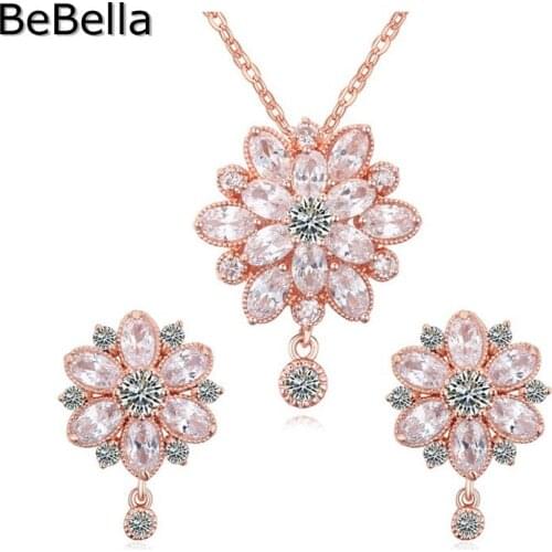 New Luxury New Designer Jewelry Sets Made With High Quality Zirconia For Wedding Jewelry