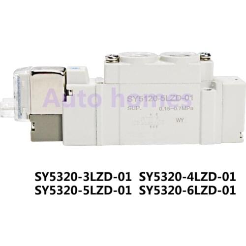 Performance rated voltage direct connected Solenoid valve SY5320-3LZD-01 SY5320-4LZD-01 SY5320-5LZD-01 SY5320-6LZD-01