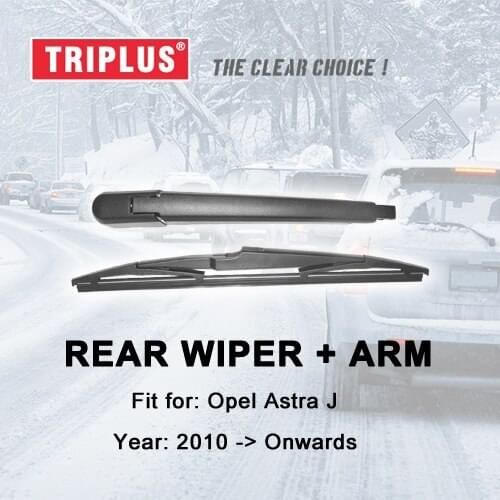 Rear Wiper Arm with Blade for Opel Astra J (2010-now), Rear Wiper Arm & Rear Wiper Blades for Vauxhall Astra J