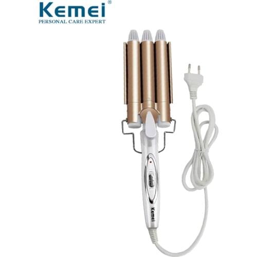 Kemei Electric Curling Hair Curler Professional Hair Care & Styling Tools Wave Hair Styler Curling irons Hair Crimper