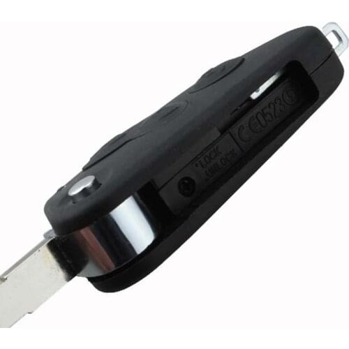 Replacement 3 Buttons Car Remote Flip Key Case Fob for Alfa Romeo 147 156 166 GT