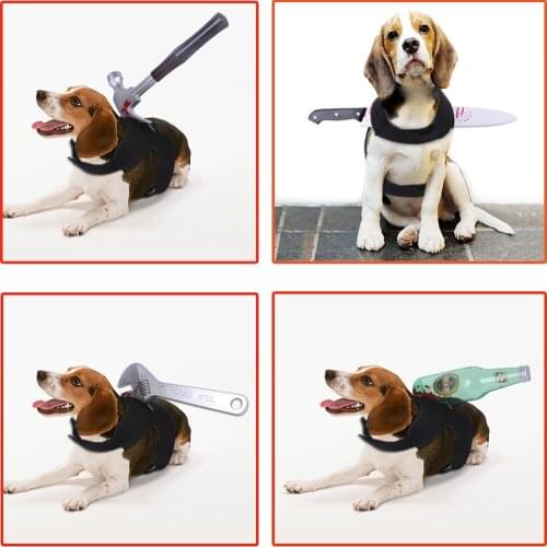 Dog Pet Halloween Cosplay Clothes Cat Costumes Puppy Party Dressing Up Props Outfit Scary Fancy Funny Christmas Photo Prop