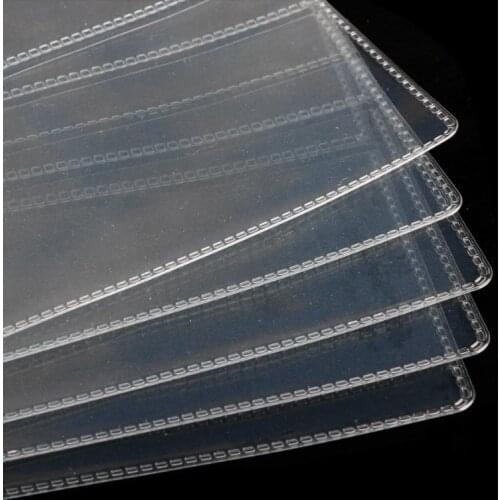 Album Pages 4 Pockets Money Bill Note Currency Holder Storage Collection 1 Sheet Q0KA