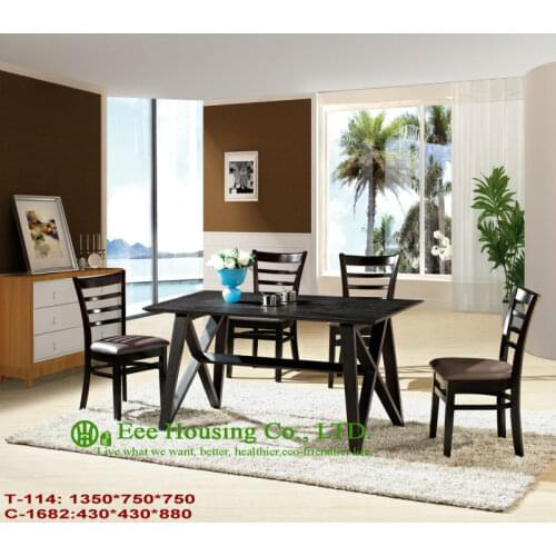 T-114,C-1682 Luxurious Solid Dining Chair,Solid Wood Dinning Table Furniture With Chairs/Home furniture