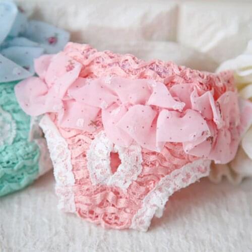 Small Dog Pants Female Pet Dog Panty Pet Sanitary Pants Underwear Hygienic Pant Short Cotton Pet Physiological Panties Chihuahua