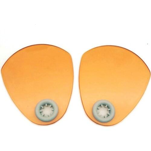 2pcs Dental Curing Lamp Replacement Shield Plate Shade Board Light Hood
