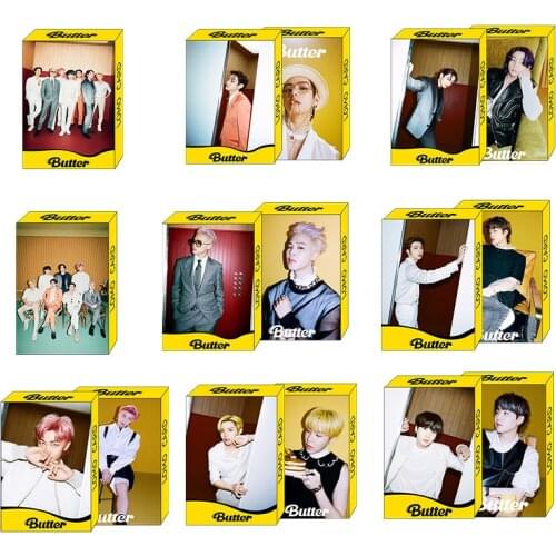 Kpop Bangtan Boys 30pcs Lomo Card New Album Peripheral Blessing Card Kpop Accessories Photocard Butter Greeting Card