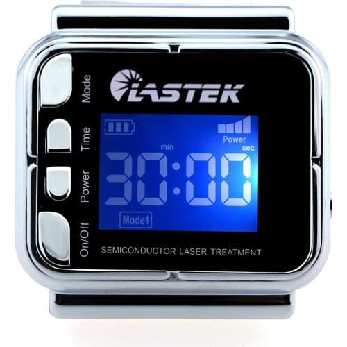 LASTEK laser glucose monitor digital blood glucose watch for blood pressure reduce