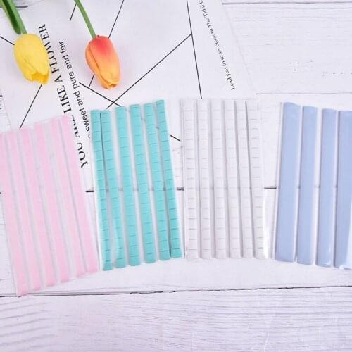 Reusable Nail art Adhesive Glue Clay Light Blue Pink White Removable Fixed Nail Display Tool For Salon Manicure Practice