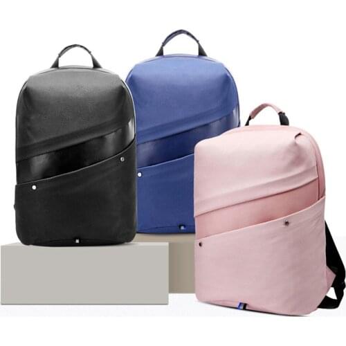 Fashion Anti-theft Casual Backpack Female Pink USB 15.6" Laptop Women Canvas Watreproof Backpack For Girl Teenagers Student Bags
