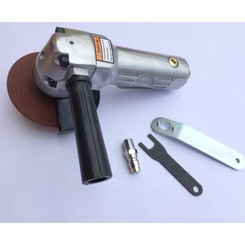 Powerful 4" air angle grinder, airbrush grinding tools, pneumatic grinder set