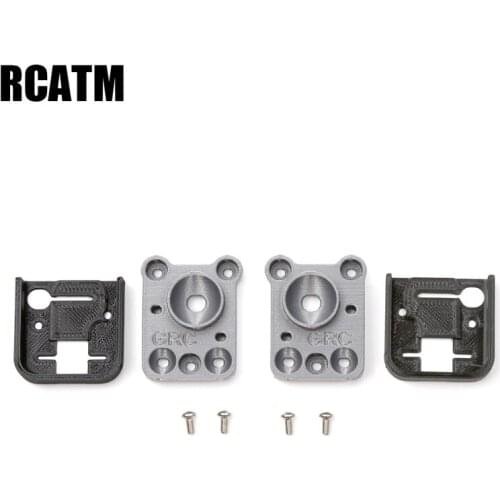 Front and Rear Lamp Cups Lamp Shell L for 1/10 RC Crawler Car Traxas TRX4