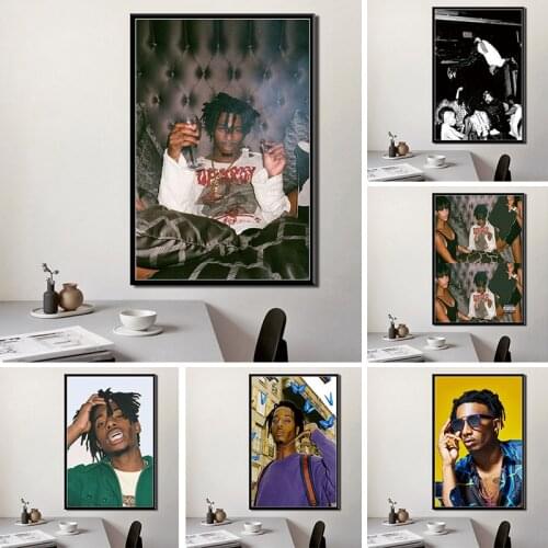 Playboi Carti Popular Music Album Hip Hop Rap Star Art Canvas Painting Poster and Wall Art Picture Cuadros Home Decoration