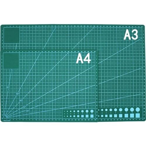 A3 A4 PVC Cutting Pad Cutting Board Patchwork Sewing Tool DIY Leather Craft Tool Double-sided Self-repairing Pad Base Plate