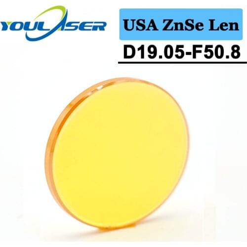 USA Laser Lens 19.05mm Diameter FL50.8mm 2inches For CO2 Laser Engraving And Cutting Machine