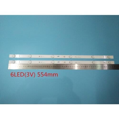 LED backlight strip 6 lamp for JL.D32061330-004AS-M 057GS 4C-LB320T-JF3 JF4 LVW320CSDX E13 V57 LVW320CSDX W32H W32S H32B3913