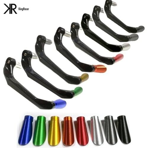 Carbon Brake Clutch Levers Protector Guard For SUZUKI GSXR1000 GSX-R750/ 650 GSXS750 Hayabusa DL650 SFV650 GSX250R GSXS1000