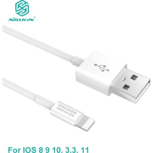 NILLKIN USB Charger Cable for iPhone XS Max / X /8/8 Plus/7/7 Plus/ 6S/6/5S/SE For iPad Mobile Phone Cables USB Cable Data Cable