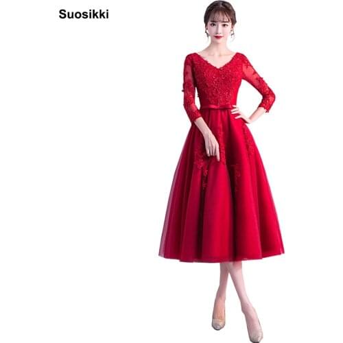 Long Sleeves Beaded Evening Dresses Party Elegant Gowns tulle A Line Vestidos De Festa Vestido Longo Robe De Soiree 2018 New