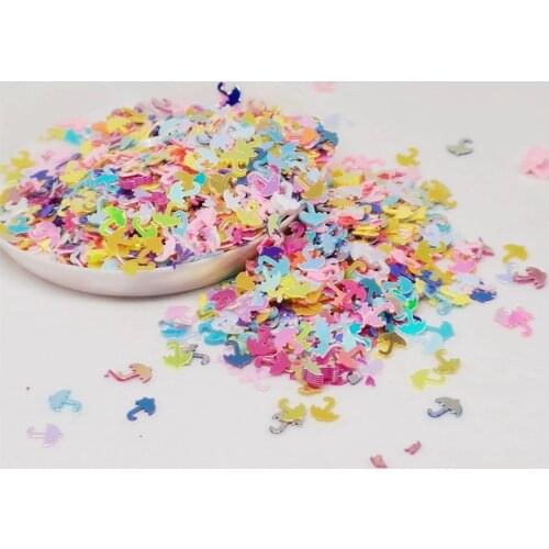 10g 4mm Cute Umbrella Sequins For Crafts Embellishments Nail Art Glitter Decorations Paillette Scrapbooking Diy Toys Accessories