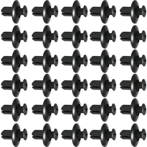 190pcs Universal Automotive Fastener Clip Car Door Trim Panel Bumper Retainer Push Pin Rivet