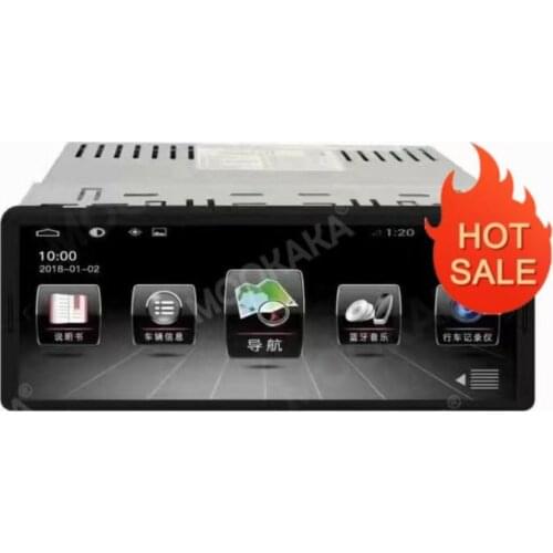 6.9 Inch 1DIN Android 10.0 Car Multimedia Player Universal GPS Navigation Headunit Auto Radio Stereo DSP Audio IPS Screen 1+16G