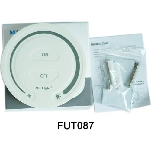 FUT087 2.4G wireless led Touch Dimming Remote Controller Adjust Brightness Dimmer For Mi light lamp products