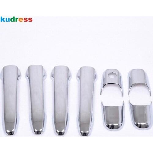For Mazda 3 5 6 CX-7 CX7 CX-9 CX9 2007-2011 2012 2013 Chrome Side Door Handle Cover Trim Sticker Car Styling Accessories 8pcs
