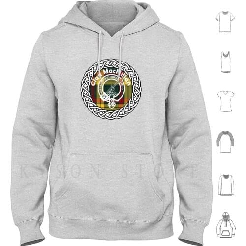 Clan Macmillan Surname Last Name Tartan Crest Badge Hoodie Long Sleeve Macmillan Heraldry Coat Of Arms Tartan Kilts