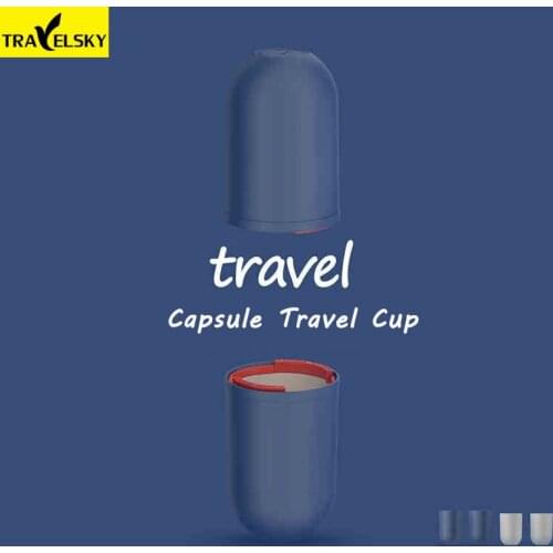 Wholesale 5pcs Travel toiletries organizer toothpaste toothbrush cup trip portable tumblers case empty Storage bottles 600ml